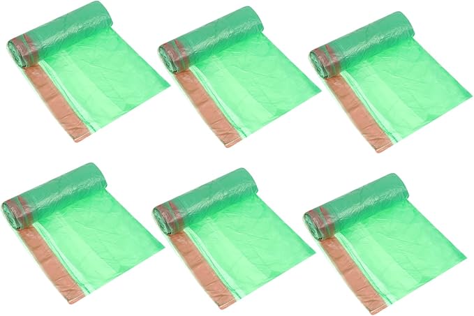 10packs Eco-friendly Disposable Trash Containers Sturdy Drawstring Plastic Bags for Home Bathroom and Office Use Leak Durable Waste Bags