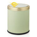 Smart Touchless Bathroom Trash Can 2.8 Gallon Automatic Motion Sensor Rubbish Can with Lid Electric Small Garbage Bin for Kitchen Office Toilet Bedroom -Green