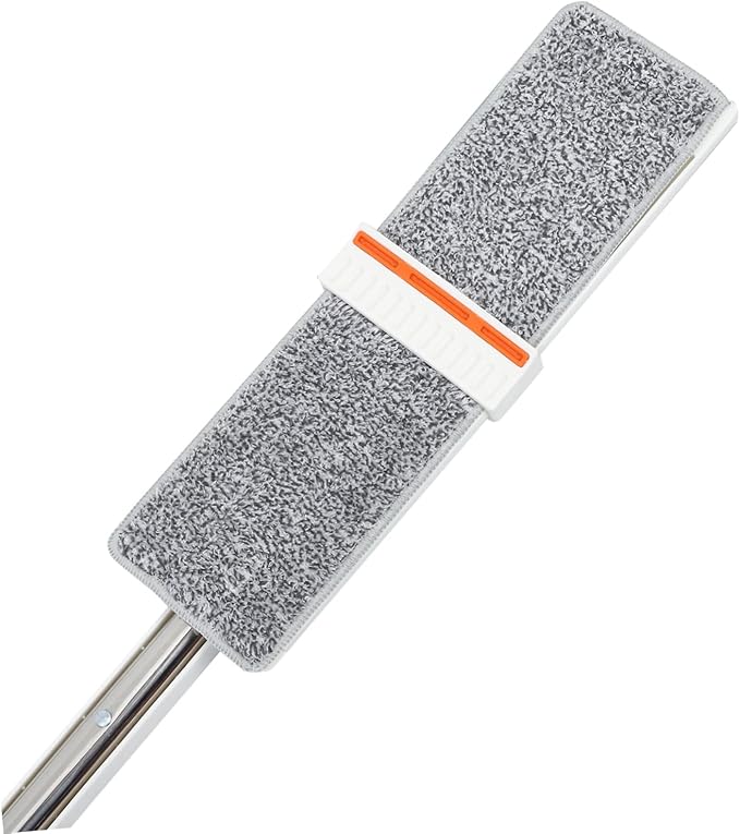 Microfiber Wet and Dry Mop with Replaceable Pads Cleaning Mop for Efficient Household Cleaning Self Wringing Design for Hands Operation