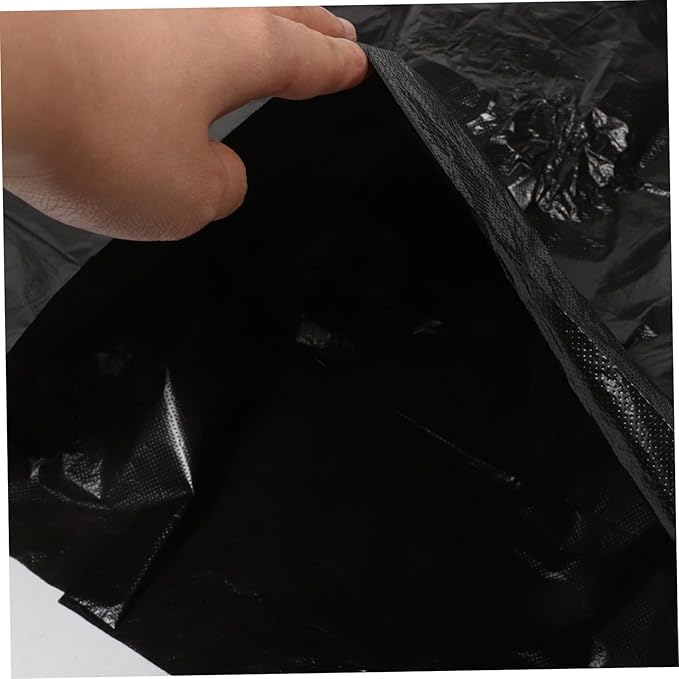 GANAZONO 25pcs Hdpe Trash Bags Thick Mil Tear-resistant Garbage Liners for Home Office Bathroom Waste Kitchen Can Liners for Heavy-duty Use