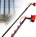 3.6-11M Water Fed Telescopic Brush Cleaning Photovoltaic and Solar Panels Washing Set Equipment Trucks Windows Window Glass Wall Suitable for Photovoltaic Panel Cleaning24FT/7.2M