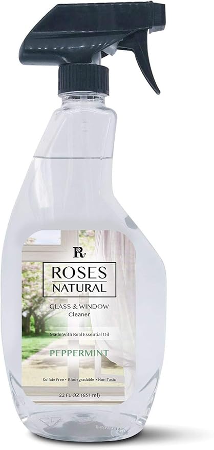 Glass &amp Window Cleaner - Peppermint 22oz