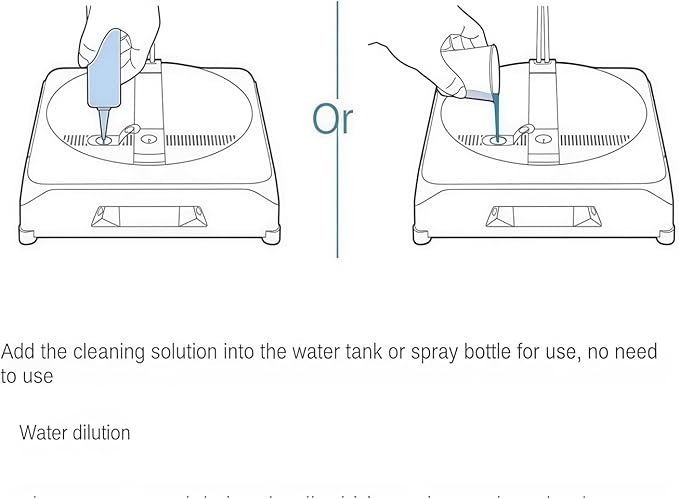 Vacuum Cleaner With Special Window Glass Cleaning Solution. Compatible with Ecovacs Winbot. All Series 1000ml(2pcs)
