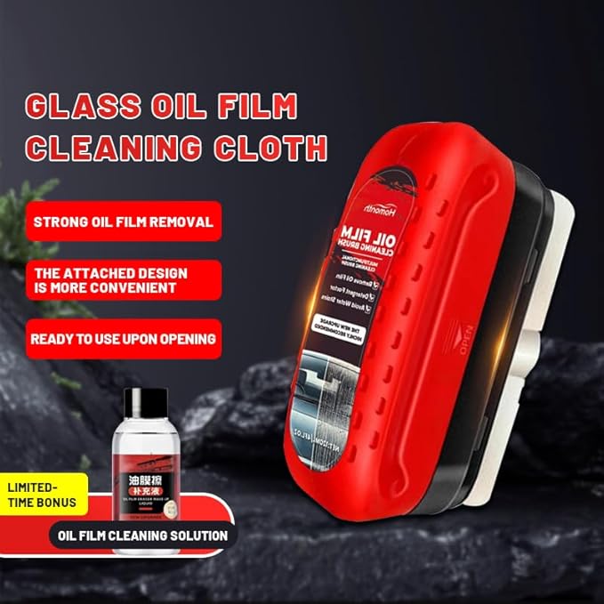 Automotive Oil Film Cleaning BrushGlass Cleaning BoardOil Film Cleaning Brushawishday Glass Cleaning BoardThe Glass Cleaner Board can be Used in Multiple scenarios (2Pcs-2) (2)