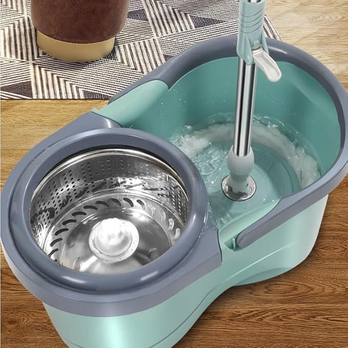 Automatic Water Throwing Mopping Drying Bucket Rotating