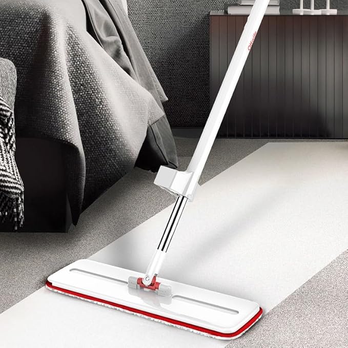 Hand Free Floor Mop Dry and Wet Dual-Purpose Absorbent