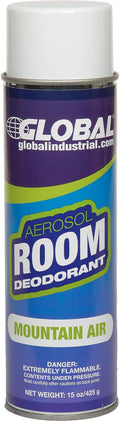 Global Industrial Air Freshener Mountain Air 15 oz. Can 12 Refills/Case