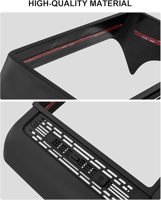 for Tesla Rear Ac Vent Cover &amp Air Freshener Model Y Juniper Model 3 Highland Accessories 2025 2026 Air Condition Vent Trim Cover with Adapter &amp Model Y Car Diffuser Set 4 Scents Aromatherapy
