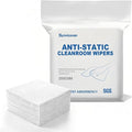 Anti-Static Microfiber Wipes 9x9(50 PcsClass 100 200GSM) Lint Free Cloths Reusable Special ESD protection design is suitable for protecting sensitive electronic components and tools