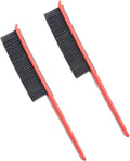 Whisk Broom Hand Held 2 Pcs Bench Brush Suitable for Sofa Curtains Cleaning Hand Broom Double-Sided Bristle Design