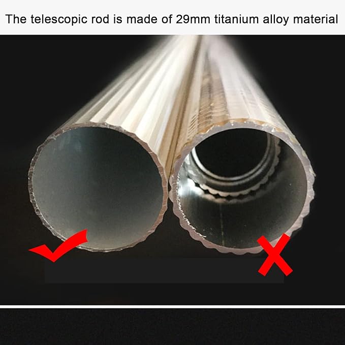 3.5-9m Water Fed Telescopic Brush Cleaning Photovoltaic and Solar Panels Washing Set Equipment Extension Pole Cleaning for Trucks Windows Multi-Purpose Water Spray Brush Cleaner for Trucks Windows