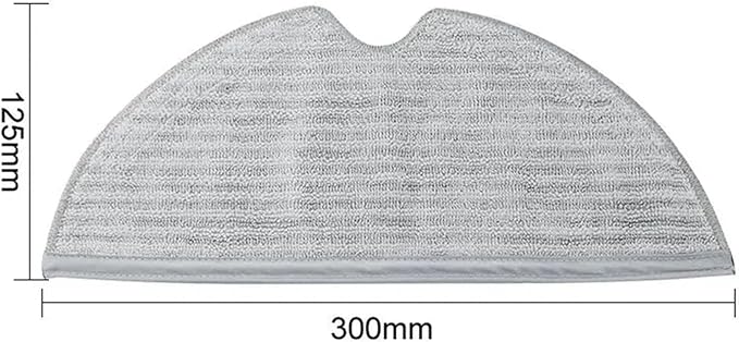 Mop Cloths RagsCompatible for Xiaomi MijiaVacuum-Mop Finder Spare Parts(4 Rags)
