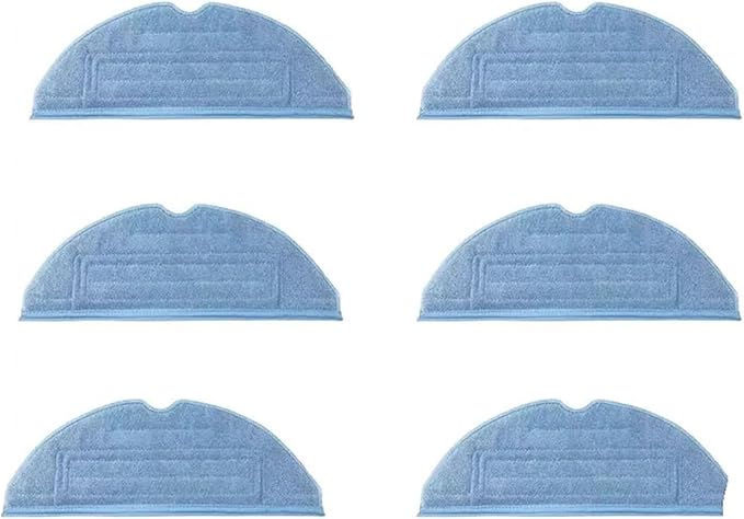 Carpet Cleaning Machine AccessoriesCompatible for RoborockS7 Max S7 Maxv T7Splus Vacuum Robot Replaceable Mop Cleaning Cloth Accessories(6pcs)