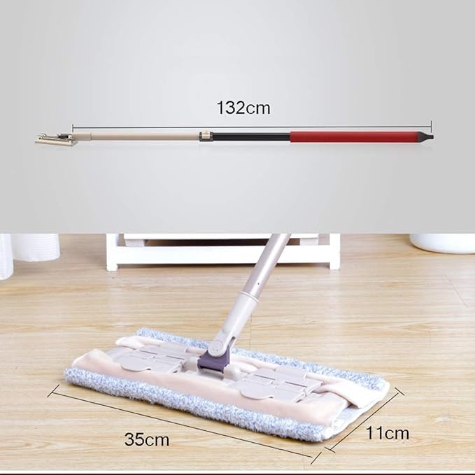 MopProfessional Microfiber Mop Flat Mop for Floor Cleaning Wet and Dry Floor Cleaning Mops for Hardwood Wood Tile Walls
