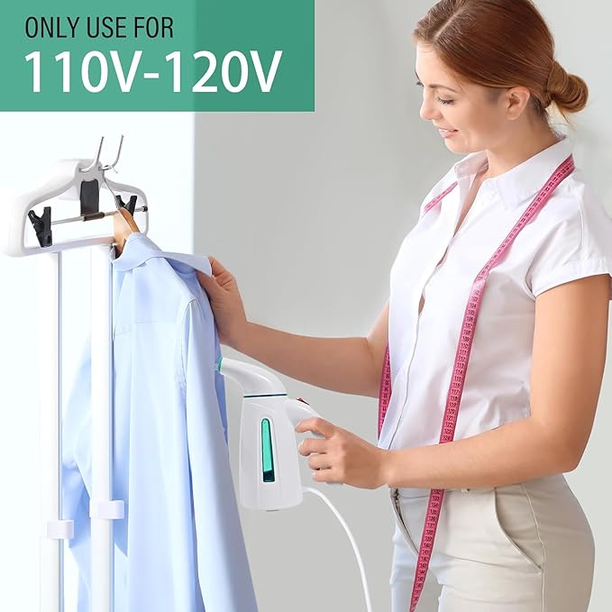 OGHom Steamer for Clothes Handheld Clothing Steamer for Garment 240ml Big Capacity 700W Portable Travel Steam Iron (Teal)