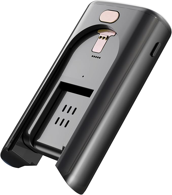 Trucozie Battery Pack Attachment for Cordless Vacuum Cleaner T350 Black