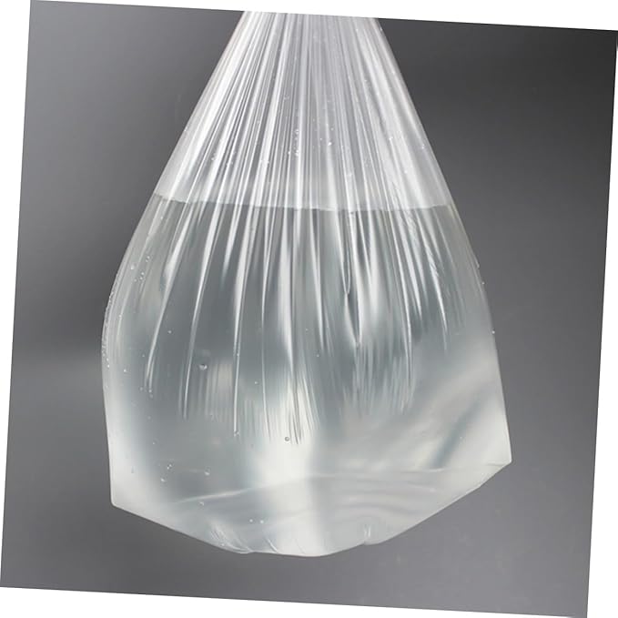 6 Rolls Thickened Plastic Trash Bags 45x50cm Small Garbage Bags for Bathroom and Bedroom Use Home Disposable Trash Liners