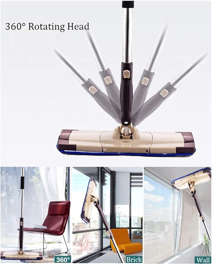MopExtendable Microfibre Mop Cleaner Sweeper Wooden Laminate Tile Floor Wet Dry Commemoration Day