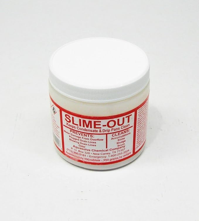 Replacement for fits Slime Out Condensate Pan Tab Clean Treatment 100 Tablets SO100