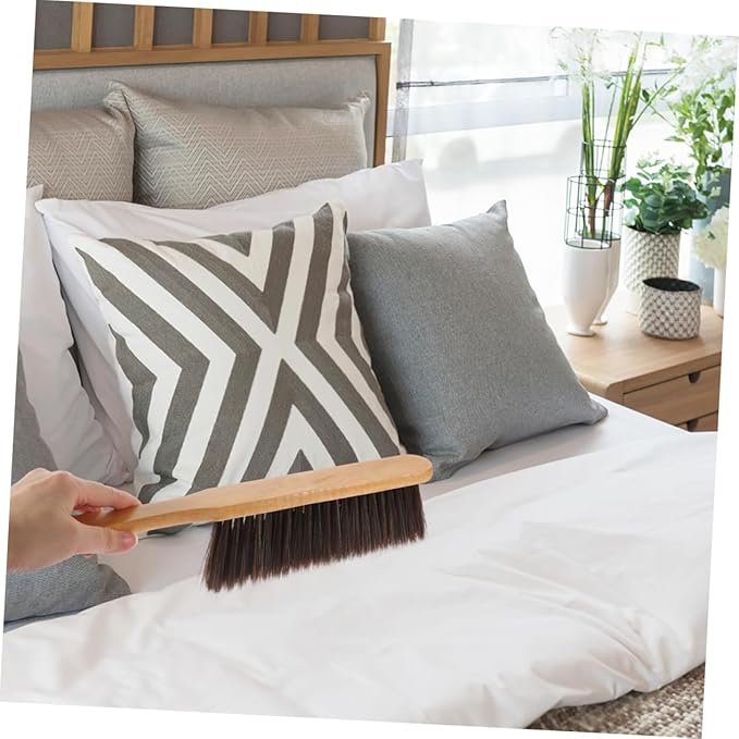 4pcs Long Handle Bed Brush for High Places Gentle Cleaning Brush for Car Bed Furniture Couch