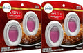 F.e.b.r.e.z.e Small Spaces Air Freshener 4 Count (Pack of 1) (Baked Cinnamon Apple)