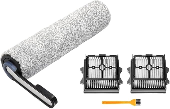 AgaShi Combo Roller BrushHepa FiltersWet Dry Cordless Vacuum Cleaner Spare Parts Accessories ReplacementCompatible for Tineco Floor One S5 (Color : Right-02)