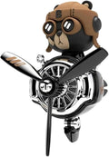 Cool Bear Car Air Freshener Rotating Fan Vent Clip Perfume Diffuser for Accessories &amp Decoration