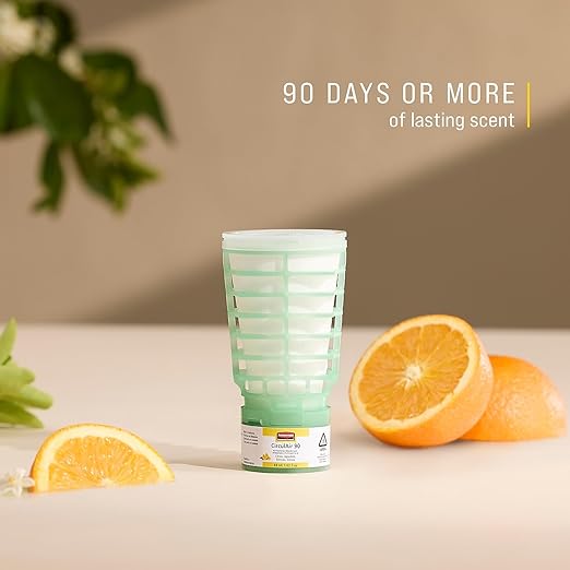 Rubbermaid Commercial Circulair90 Refill for TCell Dispenser Citrus Scent Pack of 6