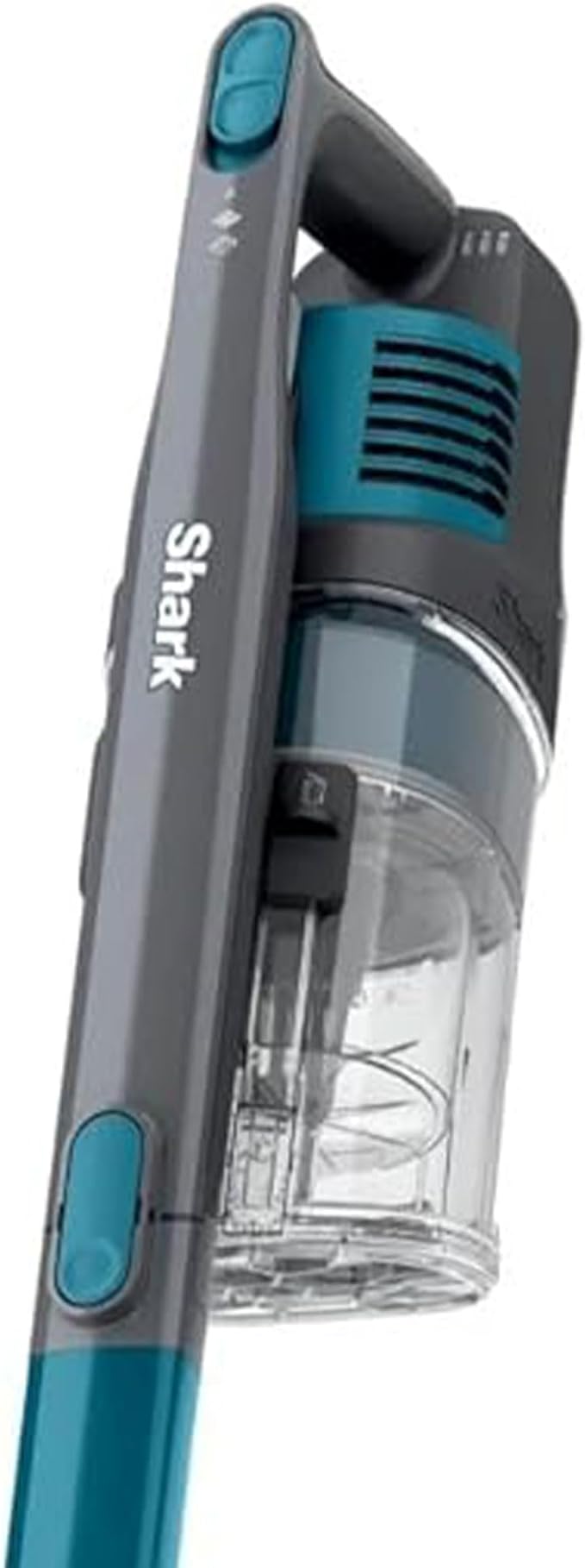 Shark Pet Pro Cordless Lightweight Stick Vacuum Cleaner Self Cleaning Brushroll 40 Min Runtime Removable Handheld XL Dust Cup Teal/Grey (Renewed)