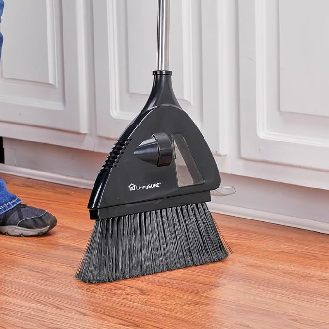 LivingSURE Cordless 2-in-1 Sweeper with Built-in Vacuum