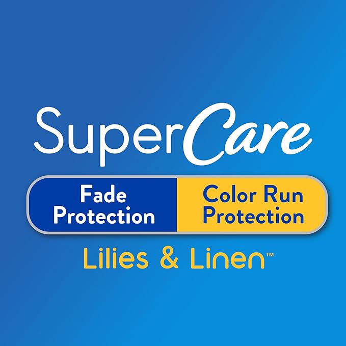 Snuggle SuperCare in-Wash Scent Booster Lilies and Linen Fade Protection and Color Run Protection 9 Ounce 4 Count