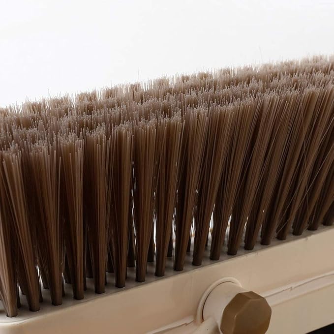 Dust Pan and Broom Cleans Combo Home Kitchen Room Office Lobby Floor Use Upright Stand up Dustpan Set
