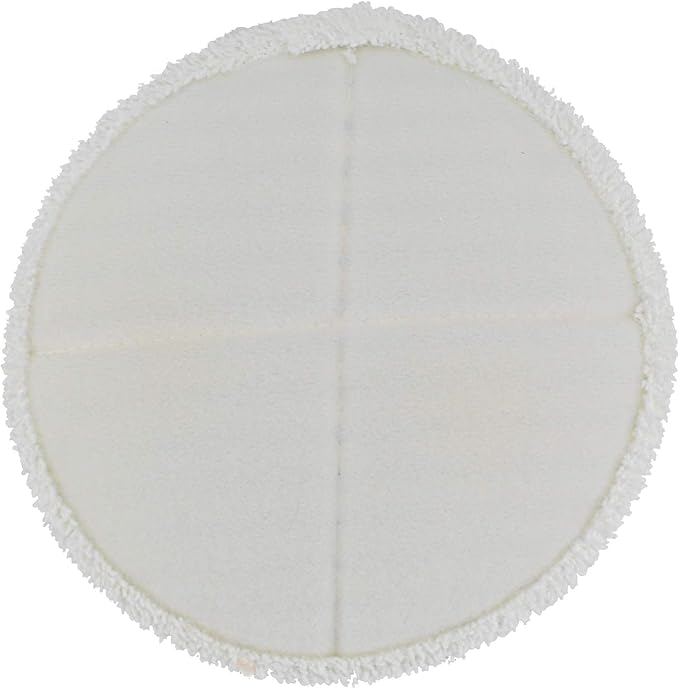 Replacement Mop Pads Compatible with Bis-Sell Spinwave 2124 2039A 2307 23157 20391 20399 - Hard Floor Mop Pads Kit (Included 4 Soft Pads+4 Scrubby Pads)