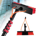 Water Fed Pole Window Cleaning SystemWater Fed Brush12-36ft Extension Water Fed PoleWindow Washing EquipmentSolar Panel Cleaning Brush and Pole10.8M/36FT