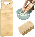 Thick Bamboo Laundry Washboard for Effective Clothes Stain Removal and Scrubbing