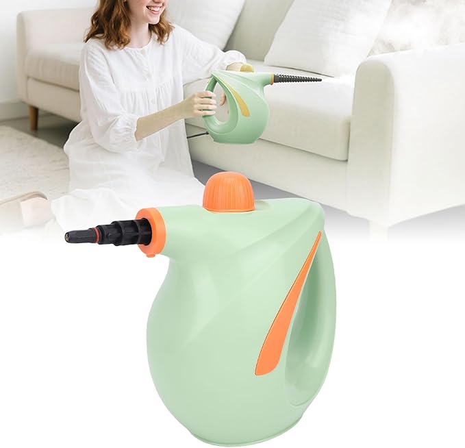 Fafeicy Handheld Steam Cleaner 1200W Portable High Temperature Steam Cleaning Machine with 3.0 Bar Pressure for Kitchen Bathroom Car Home Deep Cleaning (US Plug)