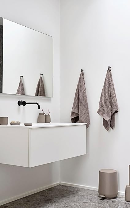 Zone Denmark Modern Elegance Nova Bathroom Bin Cosmetic Bin and Waste Bin - Sleek Design for Stylish Bathrooms and Efficient Waste Management
