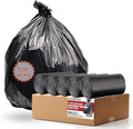13 Gallon Trash Bags 250 Count Black Tall Kitchen Garbage bags Multi-purpose Trash Can Bin Liners for Bathroom Office Industrial Commercial Janitorial Municipal Recycling