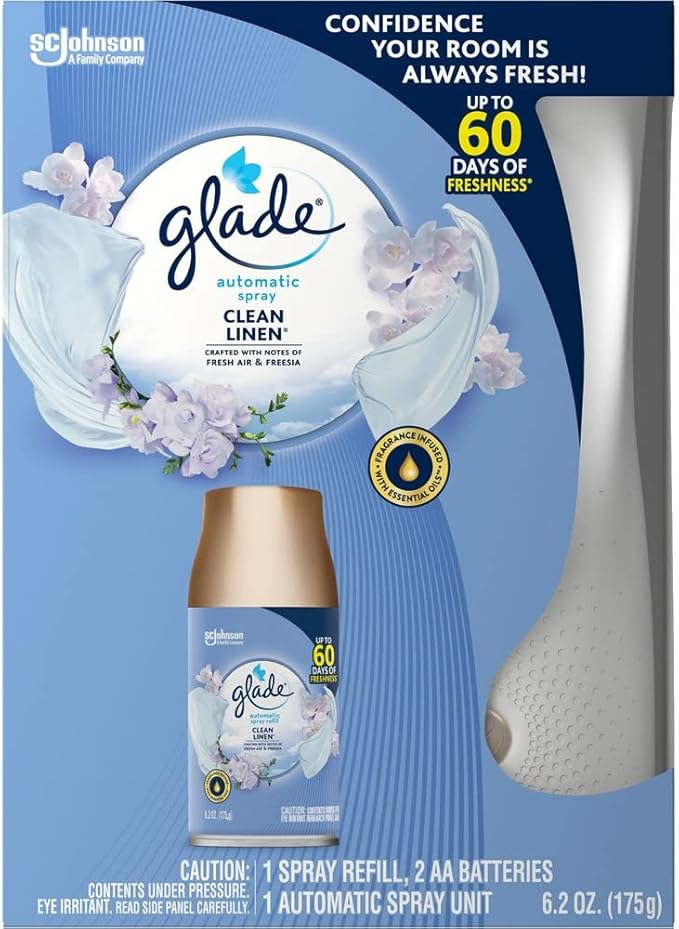 SC JOHNSON Automatic AIR FRESHENER Starter KIT 3.688 X 3.625 X 8.063 Sandy 4/Carton