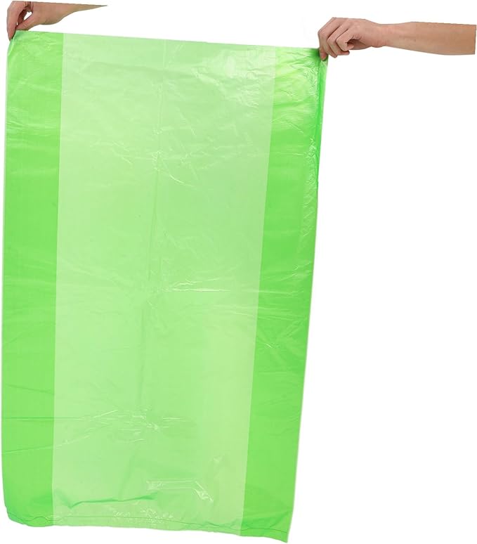 FRCOLOR 50pcs Thickened Tear-resistant Plastic Trash Bags Kitchen Bathroom Garbage Bags Heavy-duty PE Material for Home Office Commercial Waste Disposal