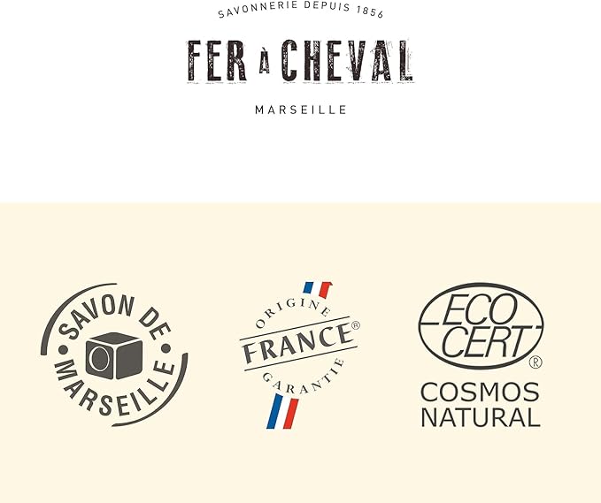 Fer à Cheval Bathroom Limescale Spray 500 ml/ 16.9 fl oz 4-in-1 Cleaner with Natural Ingredients