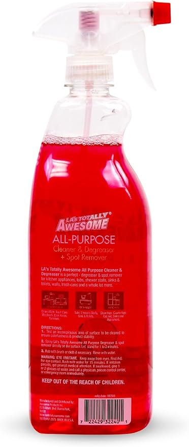 La's Totally Awesome All Purpose Cleaner 64 oz + All Purpose Cleaner Cherry Blossom Plant-Derived Spray 32oz (Pack of 3)