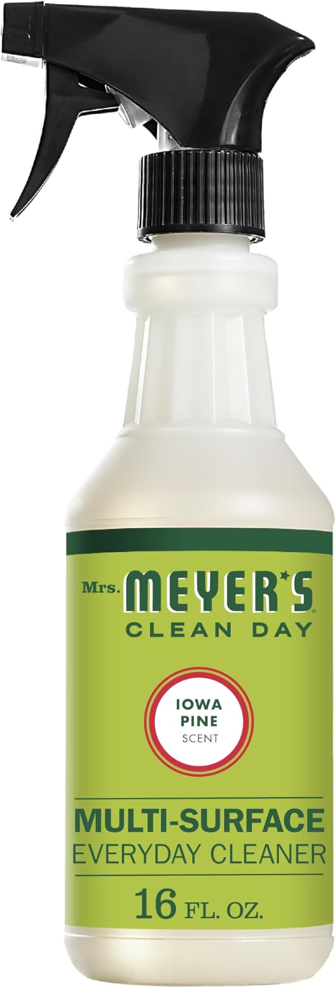 Mrs. MEYER'S CLEAN DAY Multi-Surface Cleaner 3 Pack Variety 16 OZ Each 1 CT (Iowa Pine + Peppermint + Gingerbread)