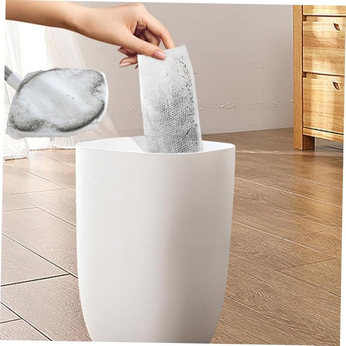 Retractable Dust Mop for Cleaning with Rotatable Triangle Head No-wash Electrostatic Floor Mop Adjustable Handle Household Dust Removal Tool for Home and Bathroom Use