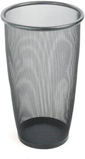 Pemberly Row Contemporary Mesh Large Round Wastebasket (Set of 3)