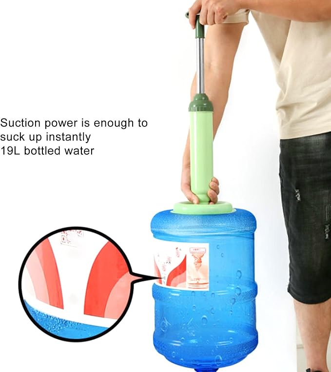Toilet Plunger -Cleane Pipeline Clogged Clogging Toilet Cleaner for Bathroom Kitchen Sink Drain Toilet Cleaner