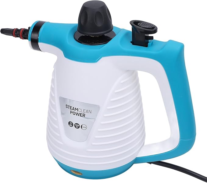 Pressurized Handheld Steam Cleaner Safe Multi Steam Cleaner 9 Accessories for Home and Car Cleaning (US Plug 110V)