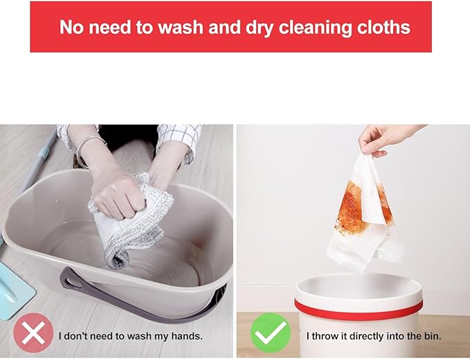 Dry Mop Refills Multi Surface Cleaning Cloths 30 Count for Hardwood Tile Vinyl Floors Dust Dirt Pet Hair Trapping Disposable Floor Cleaning Pads for Home Kitchen Office Use
