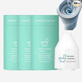 Gel Toilet Bowl Cleaner Foaming Toilet Cleaner No Scrub Toilet Bowl Freshener Bathroom Cleaning Products Prevent Stains and Limescale Long-Lasting Fresh Scent Deep Cleans Pipes (3PCS)