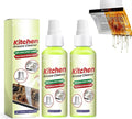 ELEFOCUS 100ml Kitchen Grease CleanerMultipurpose Stubborn Stains Cleaner Lasting Effect Heavy Oil Cleaner For Kitchen Stove Utensils Stubborn Grease Stains Powerful Cleaning (2Pcs)